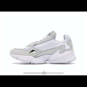 Adidas Originals Falcon White.  EUC.
